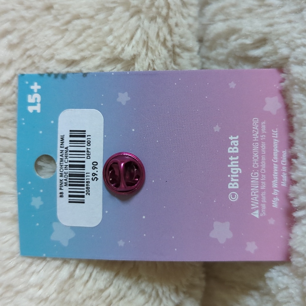 ✨2/$12✨Kawaii Pink Bat Monster Cute Enamel Pin - Picture 4 of 4